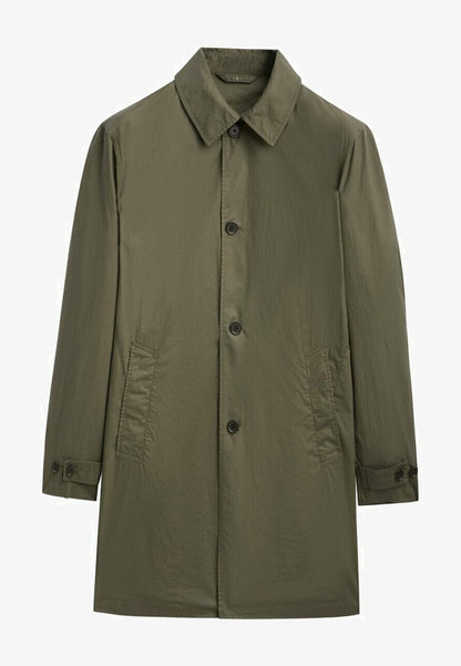 Massimo Dutti LIGHT TECHNICAL - Kurzmantel - Khaki