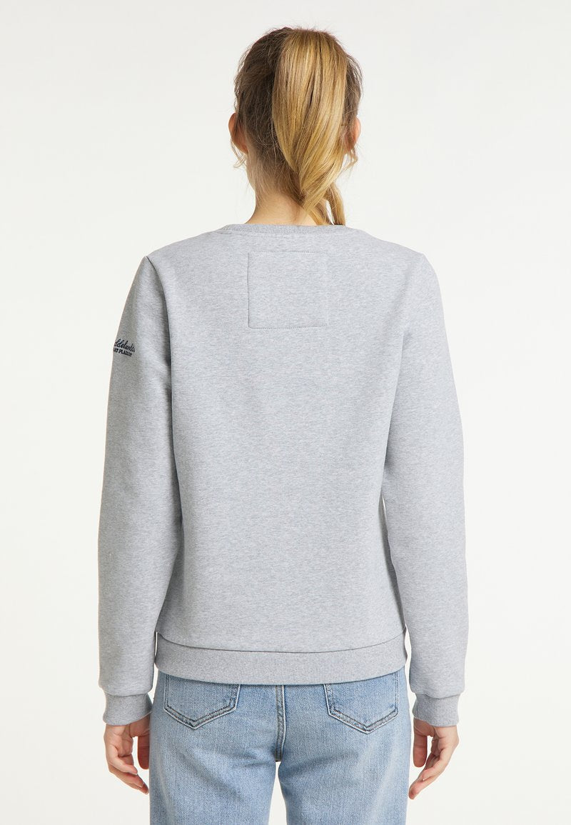  SCHMUDDELWEDDA YASANNA - Sweatshirt - Hellgrau Melange