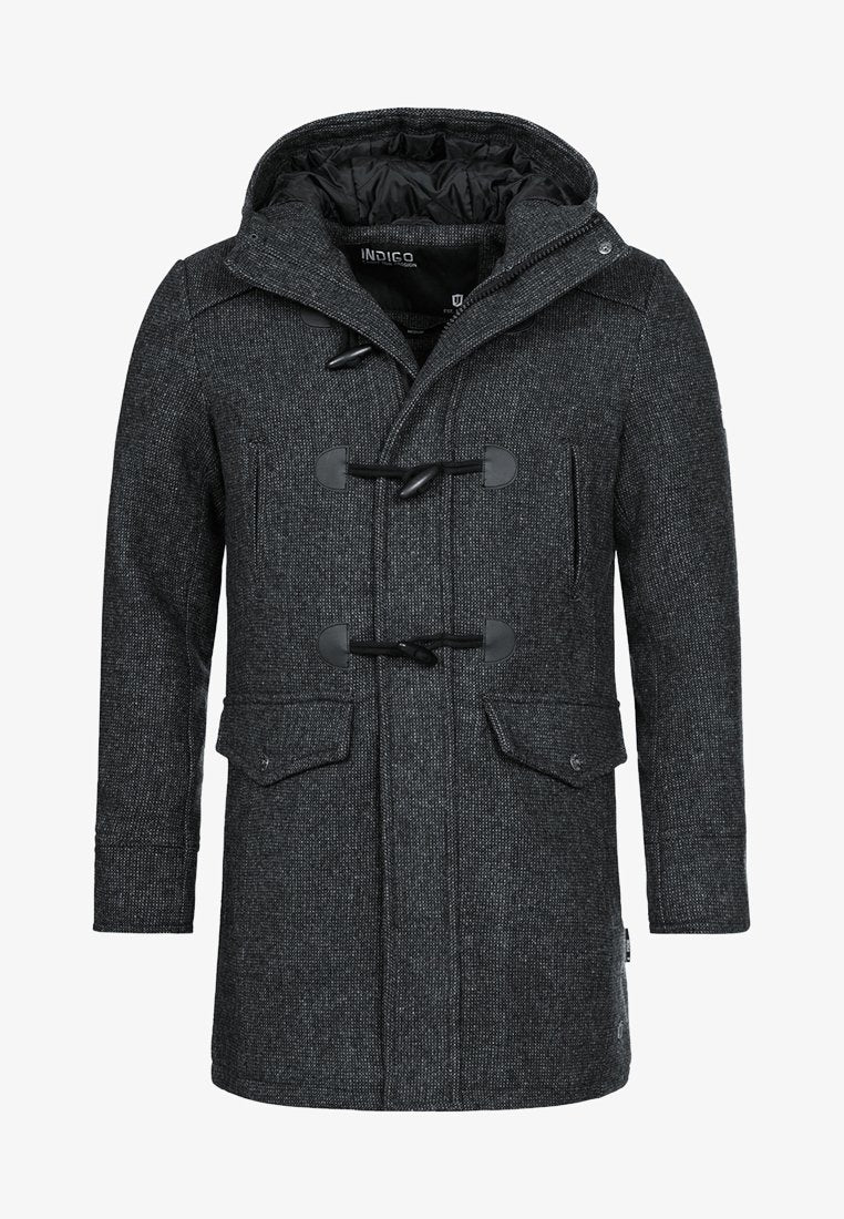 Indicode Jeans LIAM - Wintermantel - Black