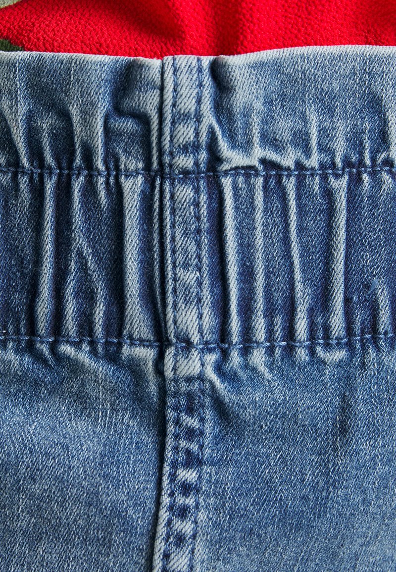  VITINA MAGIC SHORT SKIRT - Minirock - Medium Blue Denim