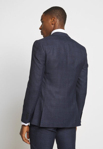  CHECK SUIT - Anzug - Dark Blue