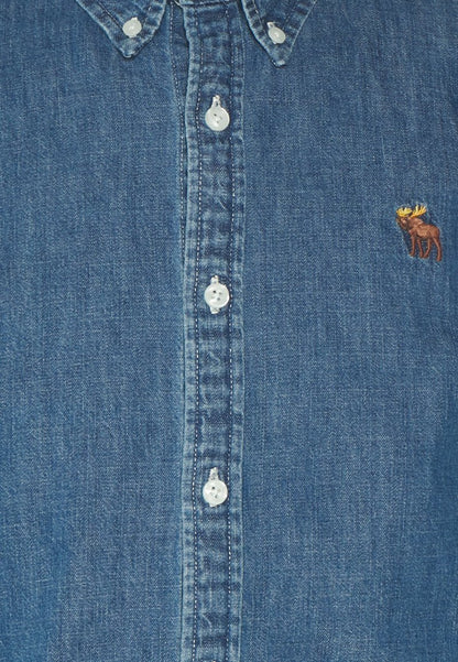 Abercrombie & Fitch ICON - Hemd - Blue Denim