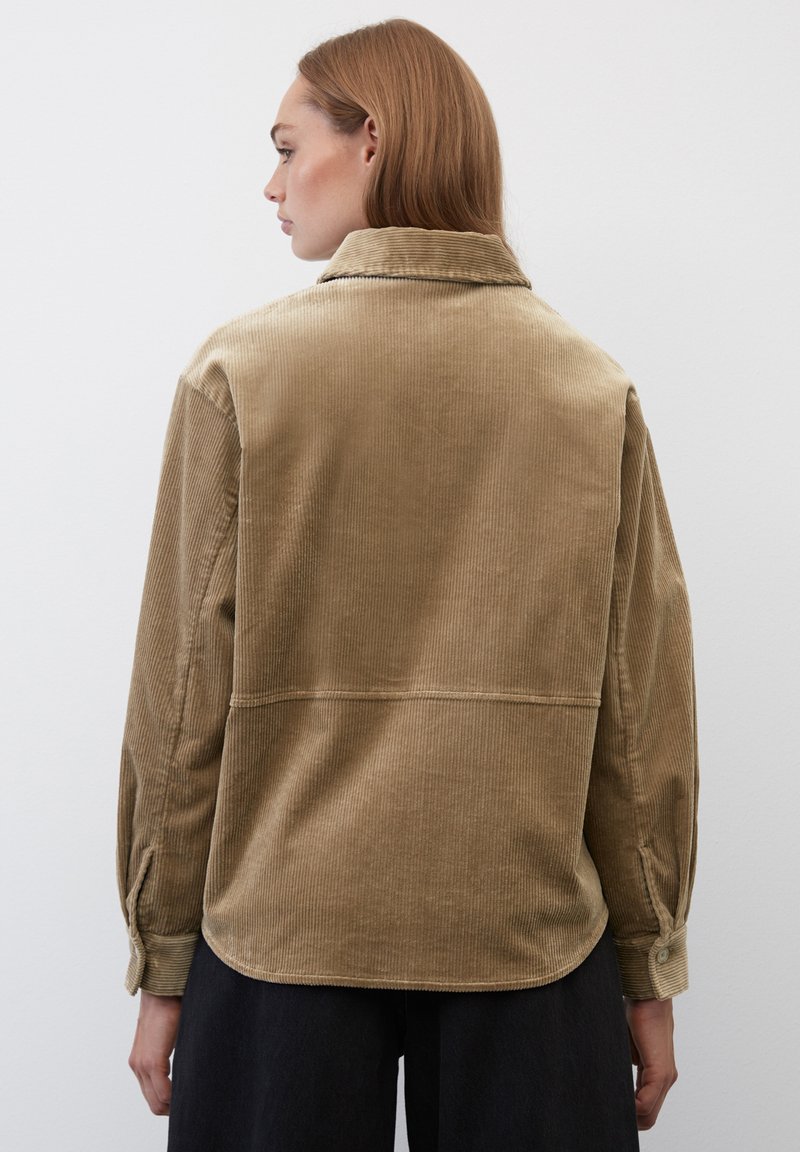 Marc O'Polo DENIM BLOUSE LONGSLEEVE - Hemdbluse - Brown Rye