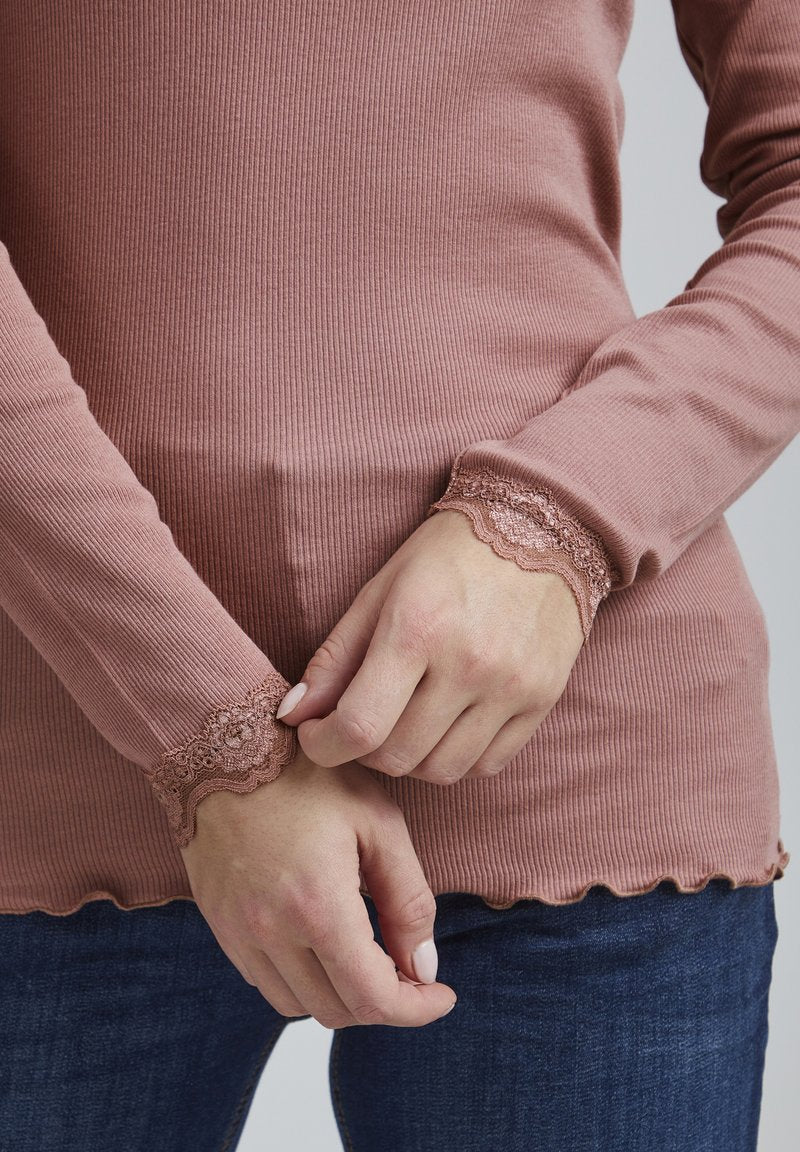 Fransa FRHIZAMOND - Langarmshirt - Ash Rose
