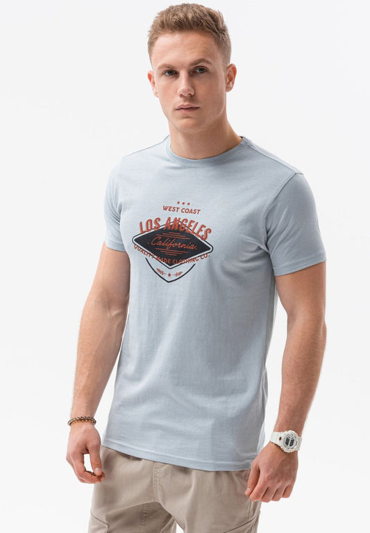  T-Shirt Print - Blue