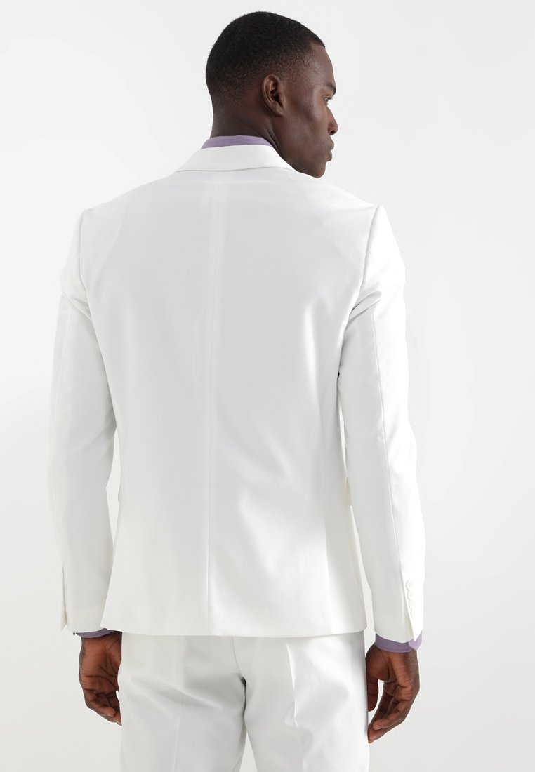 Lindbergh SLIM FIT PLAIN MENS SUIT - Anzug - White