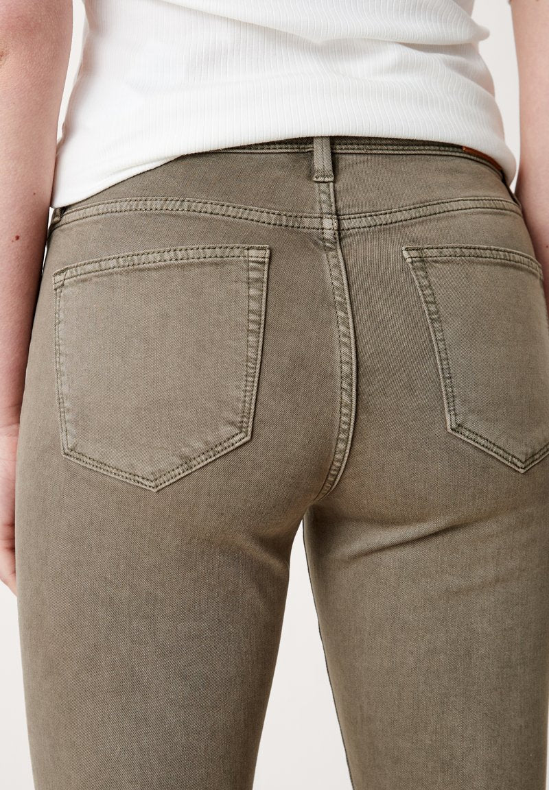 S.Oliver Jeans Shorts - Light Green Stretc