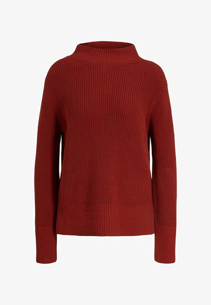 Tom Tailor Strickpullover - Dark Maroon Red