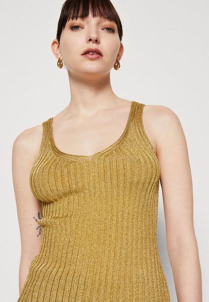 ARKET Top - Gold-coloured