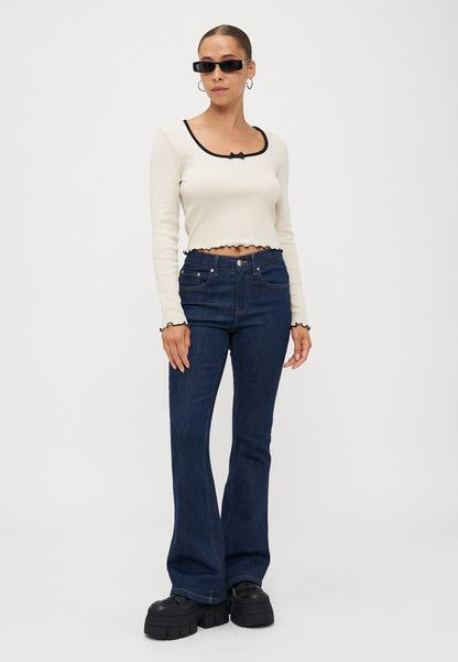 ONLY Petite ONLLAILA - Long Sleeved Top - Birch/black