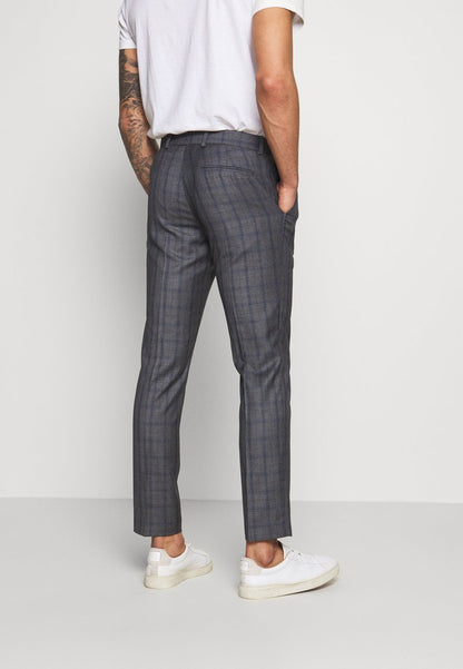  CHECK SUIT - Anzug - Grey