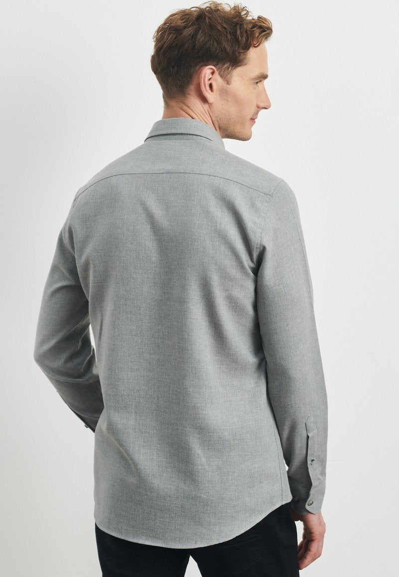  SLIM FIT - Hemd - Light Grey