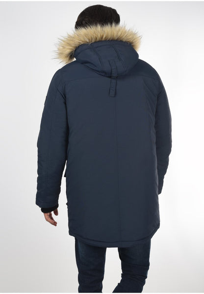 Solid SDFRIGO - Wintermantel - Insignia Blue