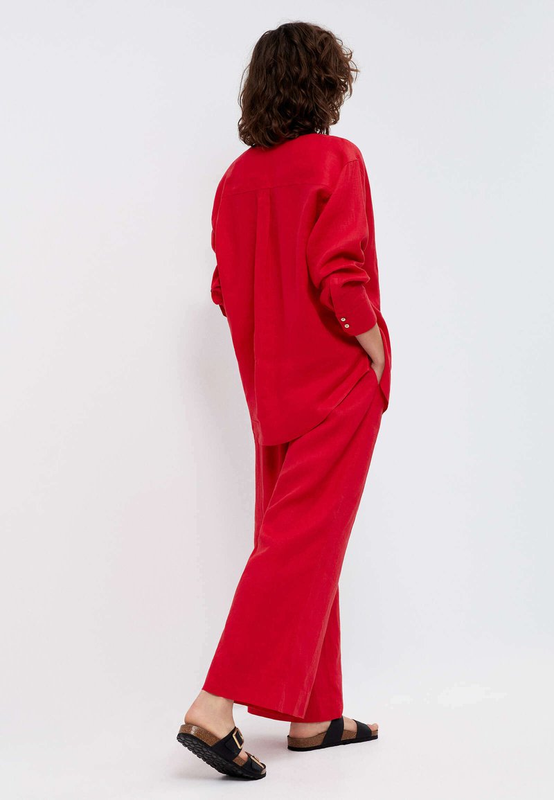 Oysho Stoffhose - Red
