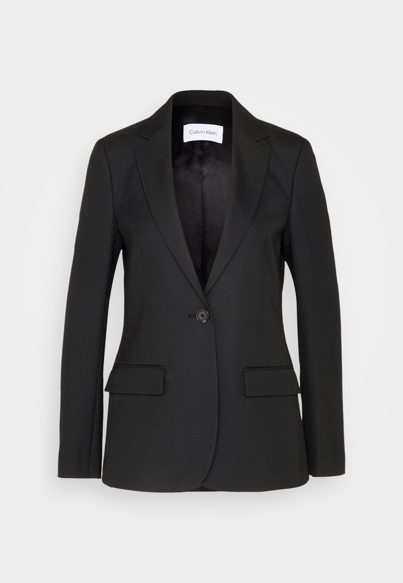 Calvin Klein ESSENTIAL TAILORED BLAZER - Blazer - Black