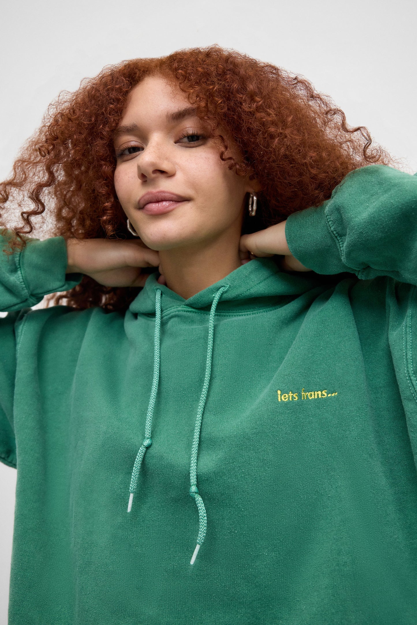 Iets Frans... HOODIE UNISEX - Hoodie - Racing Green