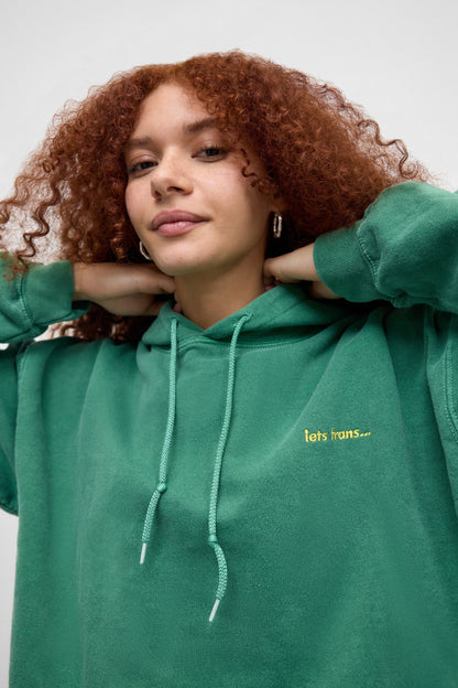 Iets Frans... HOODIE UNISEX - Hoodie - Racing Green