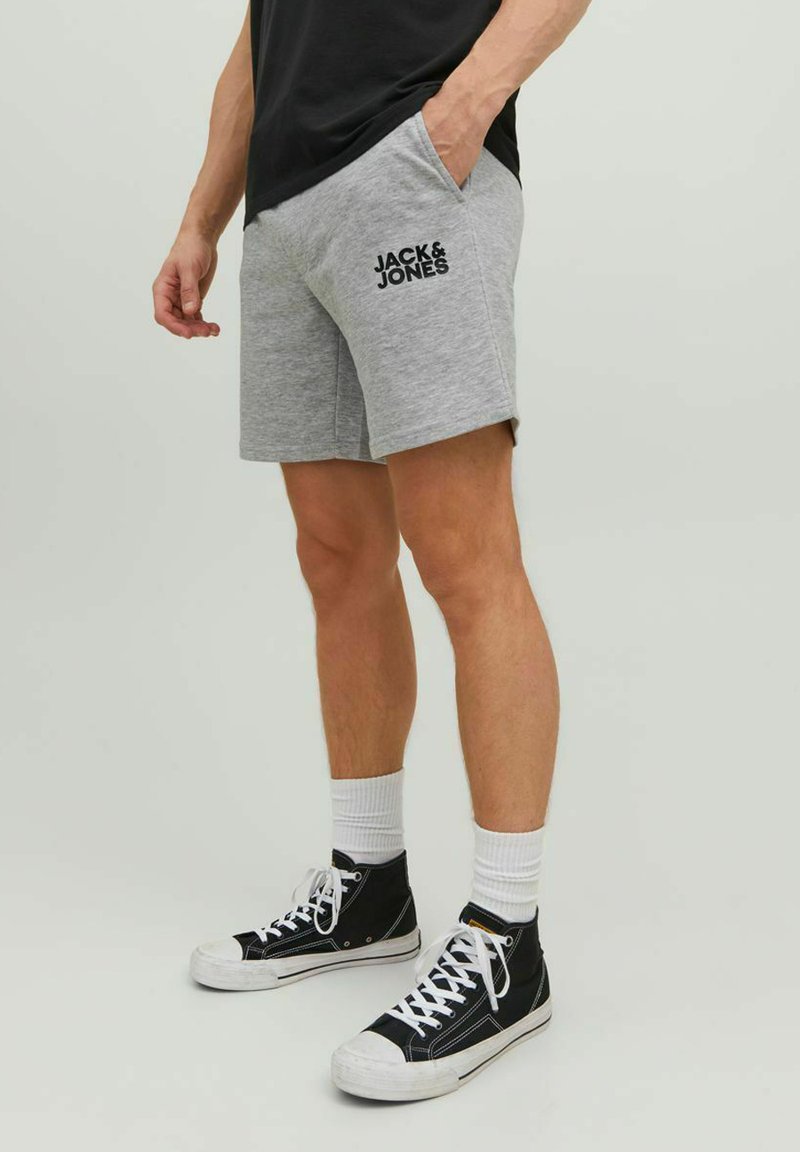 Jack & Jones JPSTNEWSOFT - Shorts - Light Grey Melange