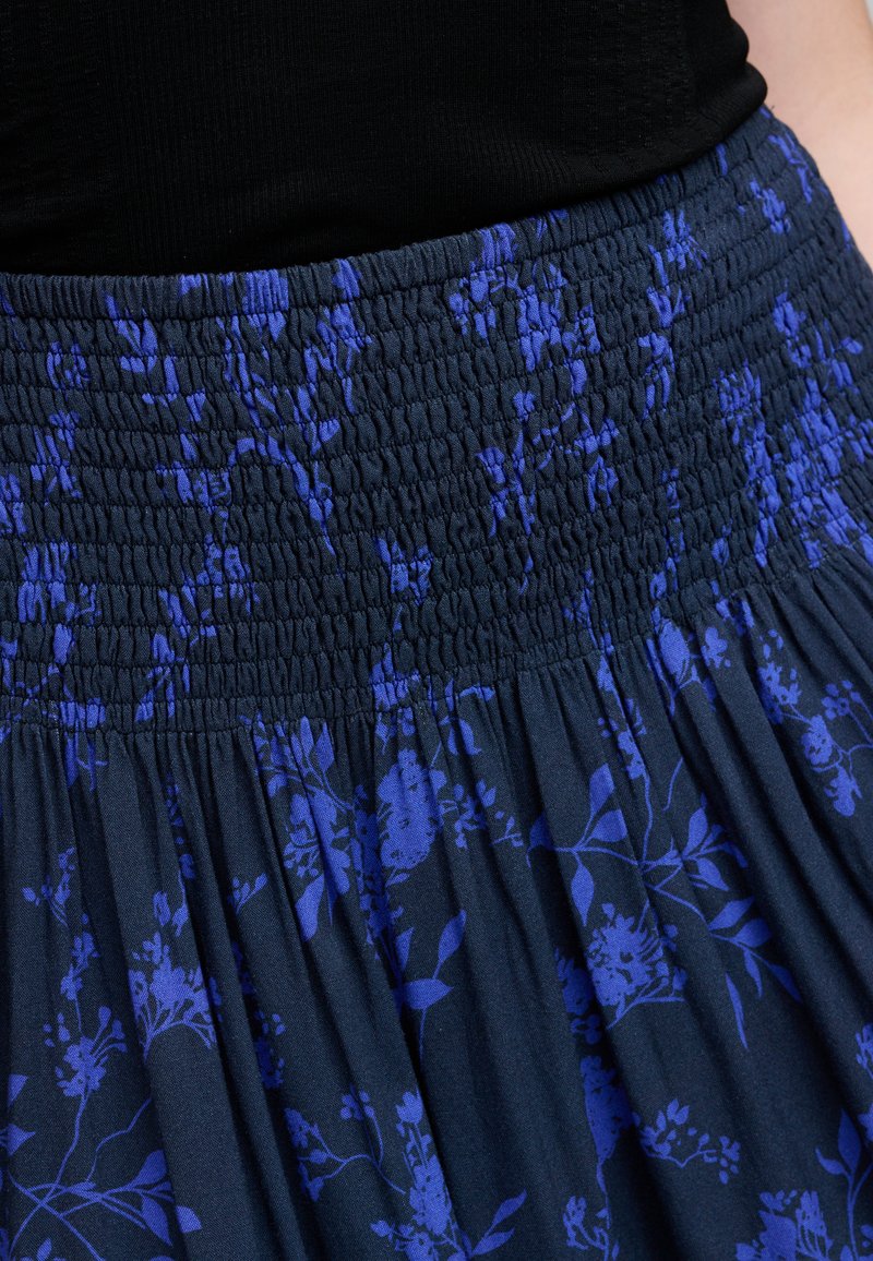  MAGGIE FLOWER - A-Linien-Rock - Navy Flower