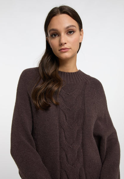 RISA TEYLON - Strickpullover - Braun