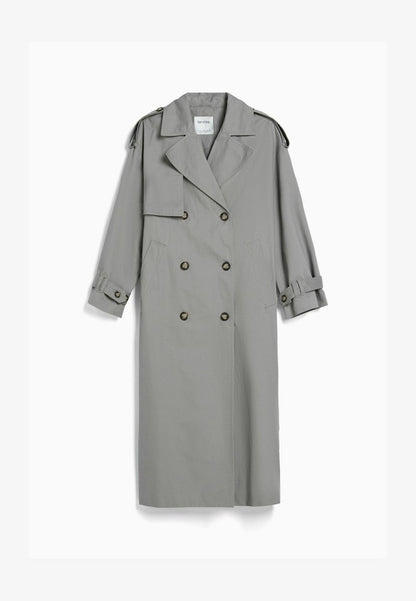 BERSHKA Trenchcoat - Grey