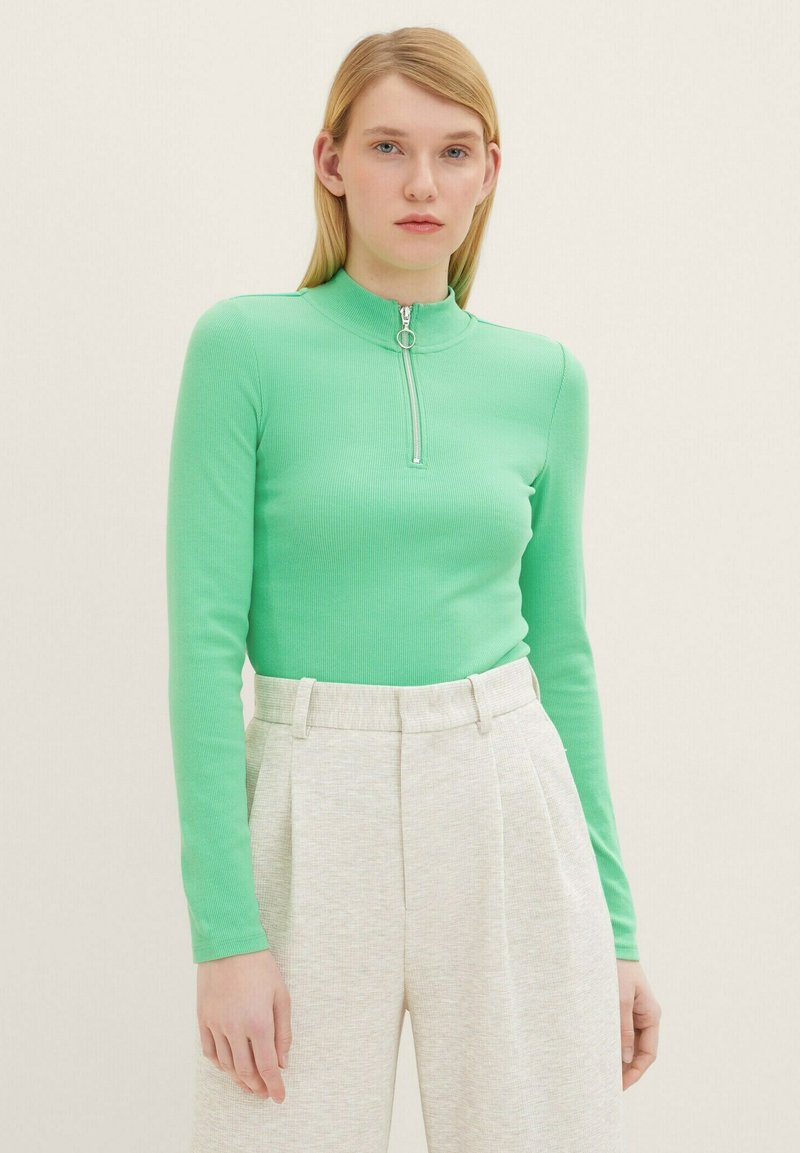 TOM TAILOR Denim TROYER - Strickpullover - Strong Green