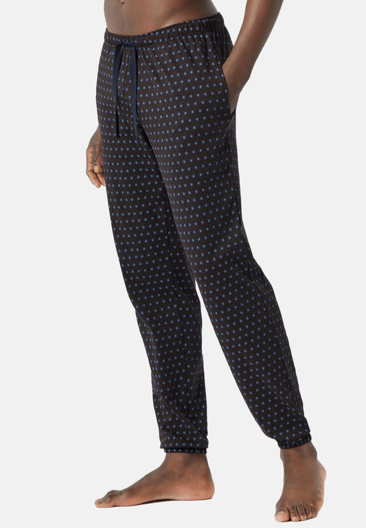 Schiesser MIX & RELAX - Nachtwäsche Hose - Dunkelbraun