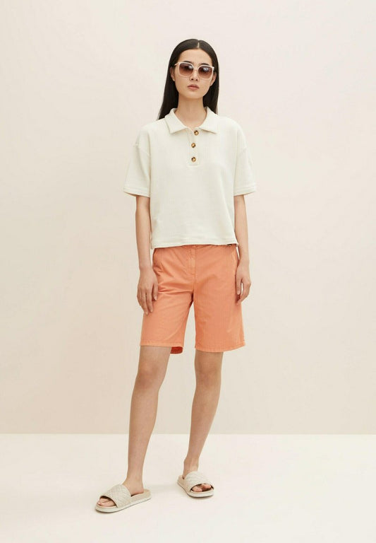 Tom Tailor Shorts - Cantaloupe Orange