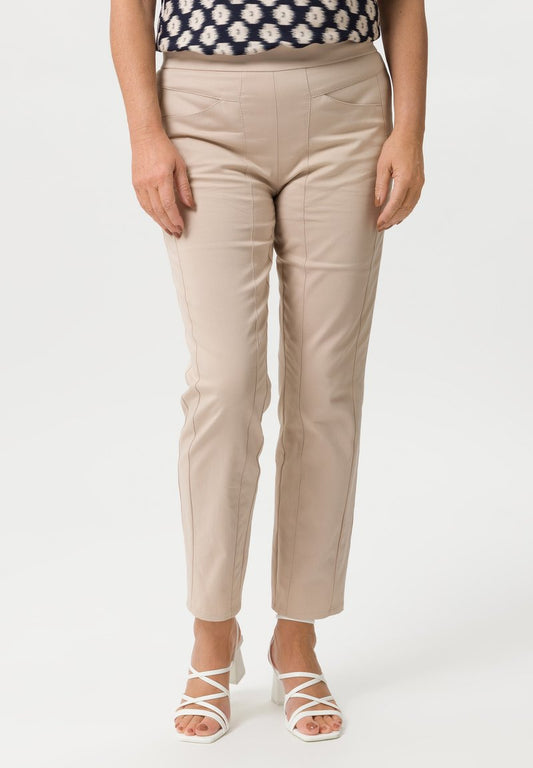  MIA NORMALE LÄNGE - Stoffhose - Sand