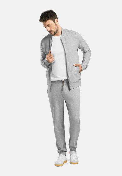 HANRO Sweatjacke - Grey Melange