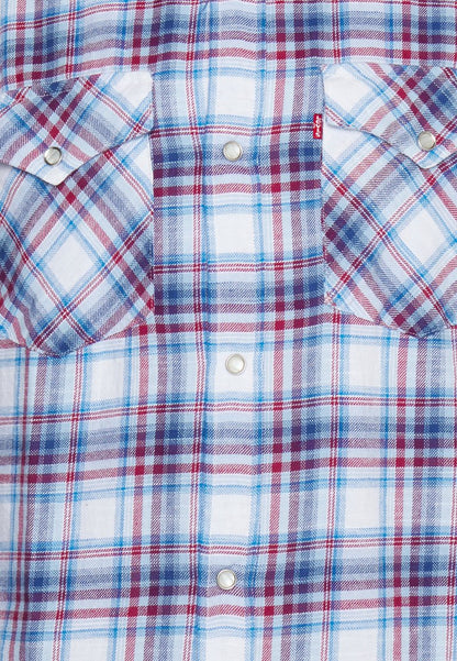  RELAXED FIT WESTERN - Hemd - Bright White