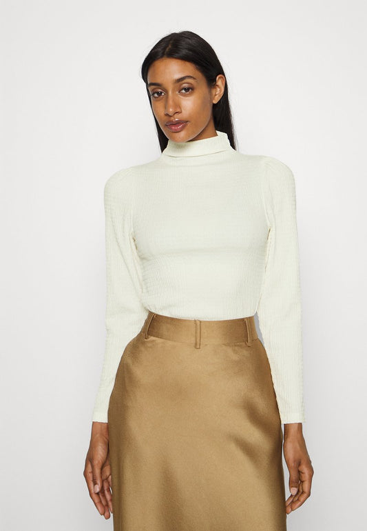 Selected Femme SLFBEA LS B NOOS - Bluse - Snow White