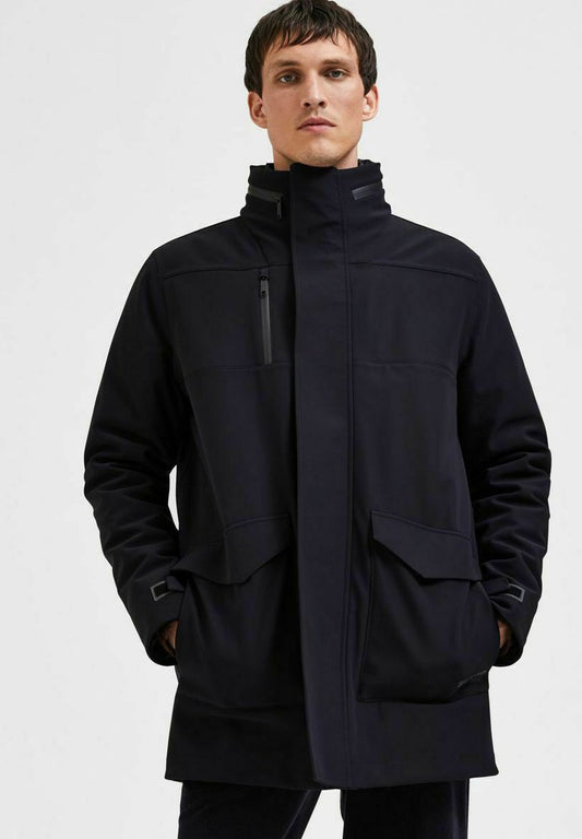 Selected Homme Parka - Black