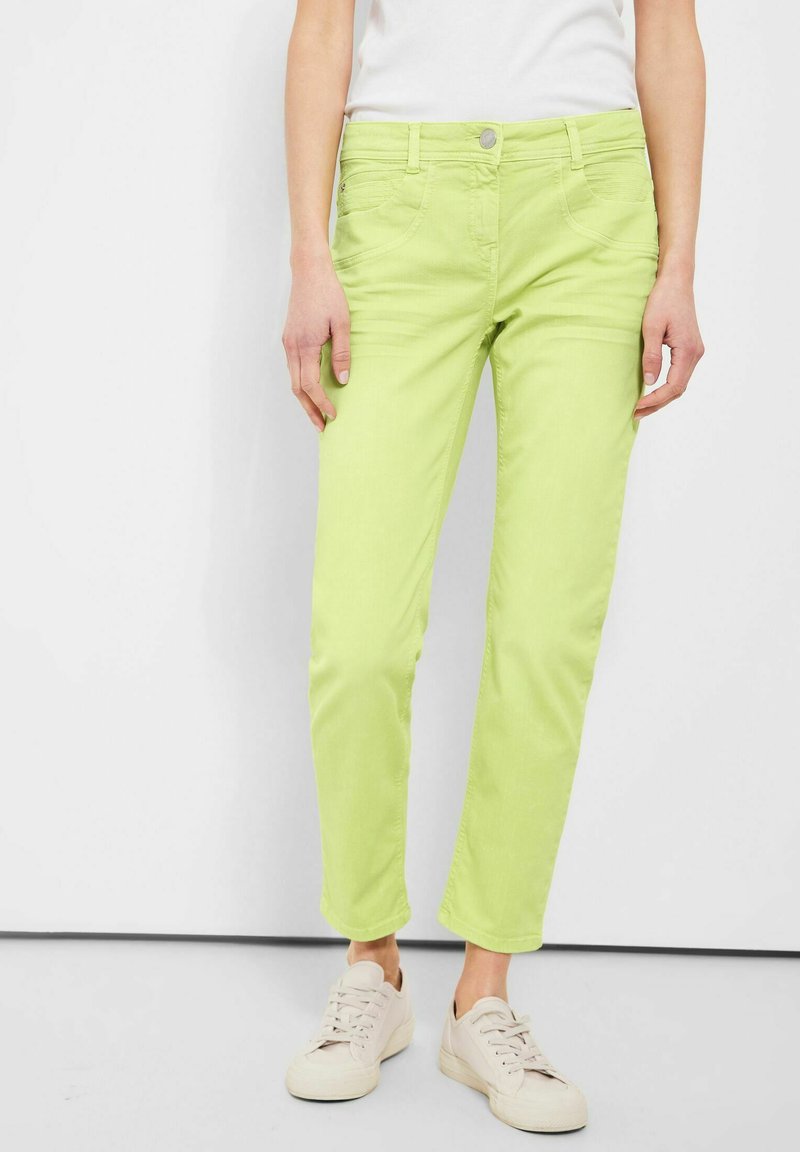 Cecil Jeans Slim Fit - Gelb