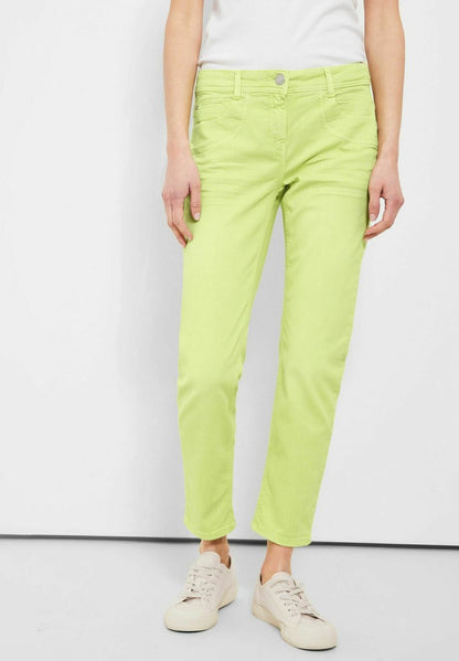 Cecil Jeans Slim Fit - Gelb