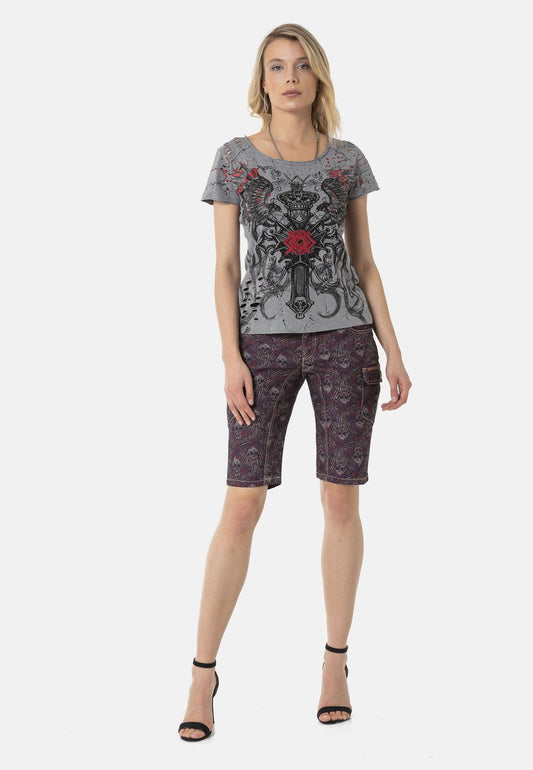 Cipo & Baxx Shorts - Purple