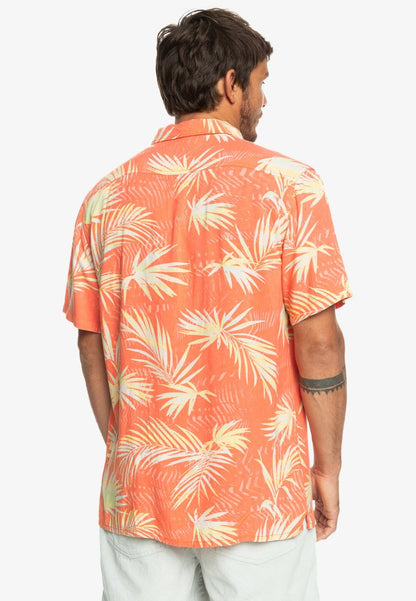 Quiksilver RIPPED UP - KURZÄRMLIGES - Hemd - Fresh Salmon Ripped Up
