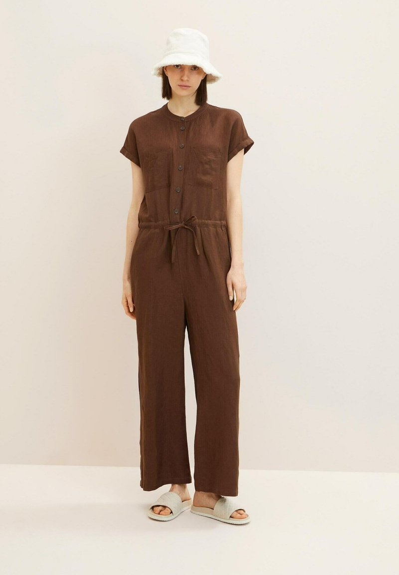 Tom Tailor Jumpsuit - Chocolate Brown