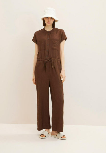 Tom Tailor Jumpsuit - Chocolate Brown