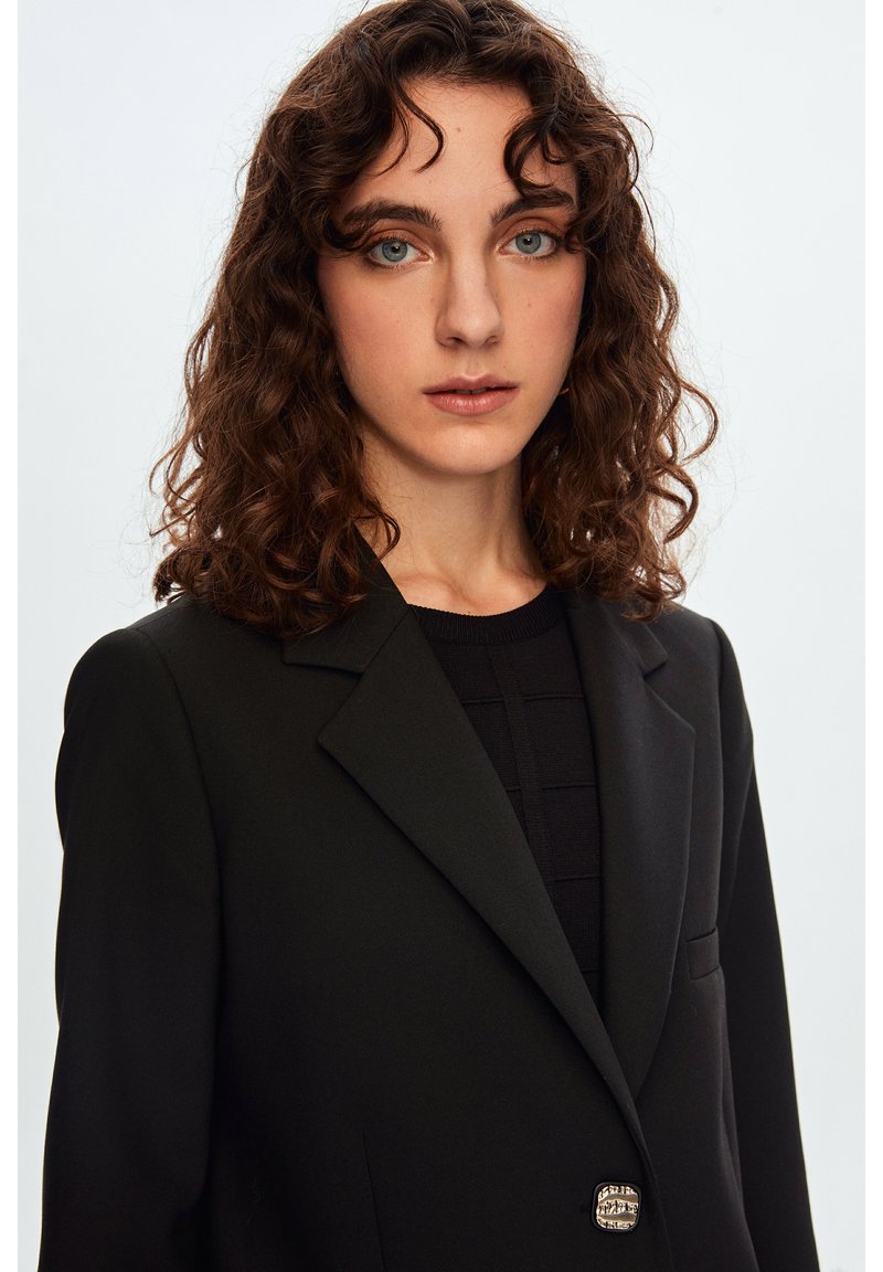  GINA - Kurzmantel - Black