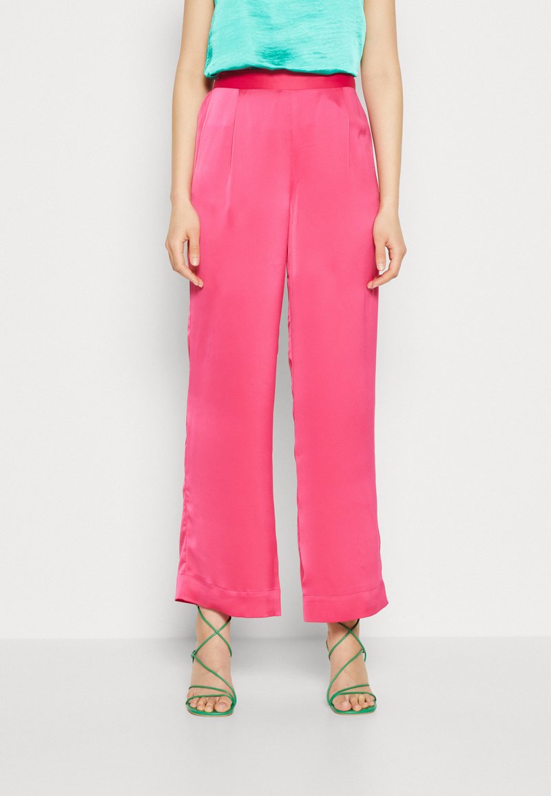 YAS LILIAN HW TAILORED - Stoffhose - Fuchsia Purple
