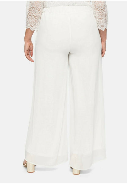Sheego Stoffhose - Offwhite