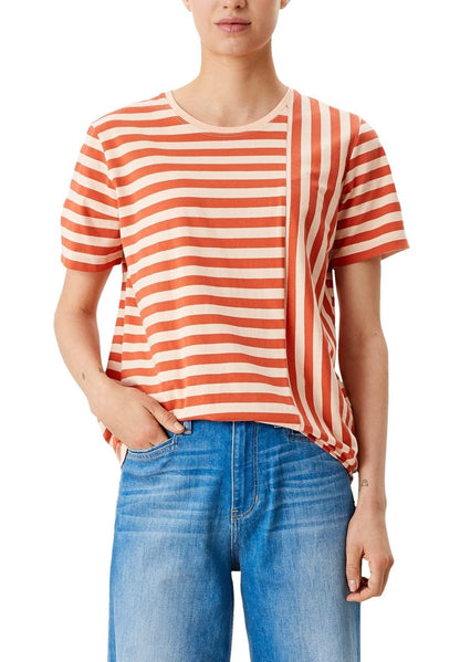 S.Oliver T-Shirt Print - Cream