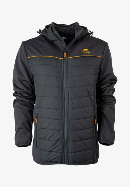  ALRUUT III HYBRID MIT ABNEHMBARER KAPUZE - Winterjacke - Anthrazit Bronze