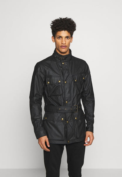 BELSTAFF TRIALMASTER JACKET - Trenchcoat - Black