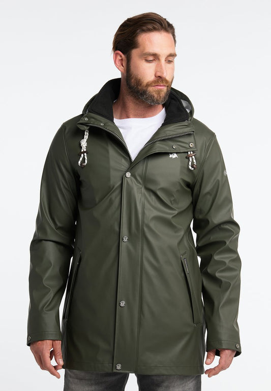 Schmuddelwedda 3-IN-1 ACALMAR - Parka - Dunkeloliv