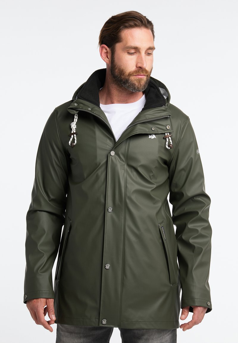 Schmuddelwedda 3-IN-1 ACALMAR - Parka - Dunkeloliv