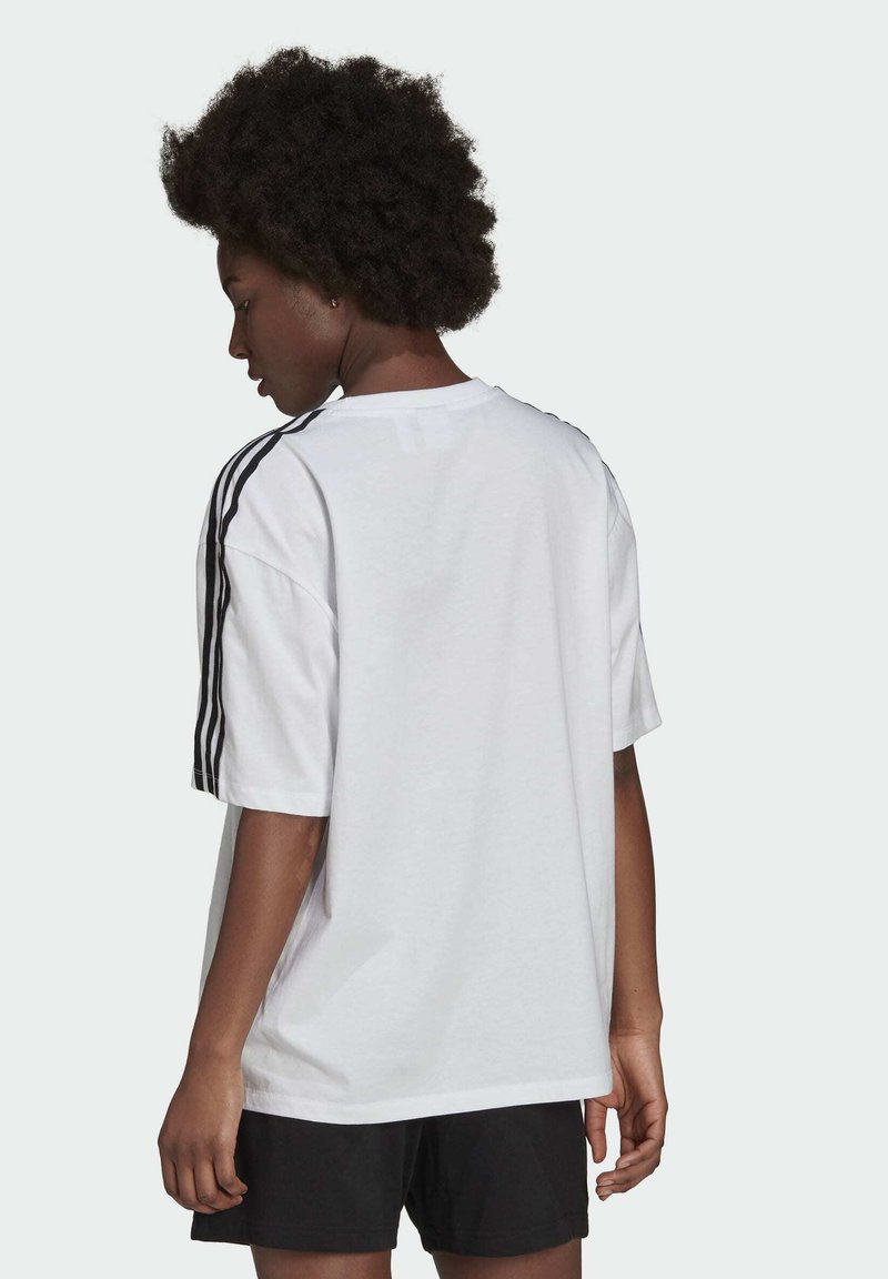 Adidas Originals OVERSIZED ADICOLOR RELAXED - T-Shirt Print - White