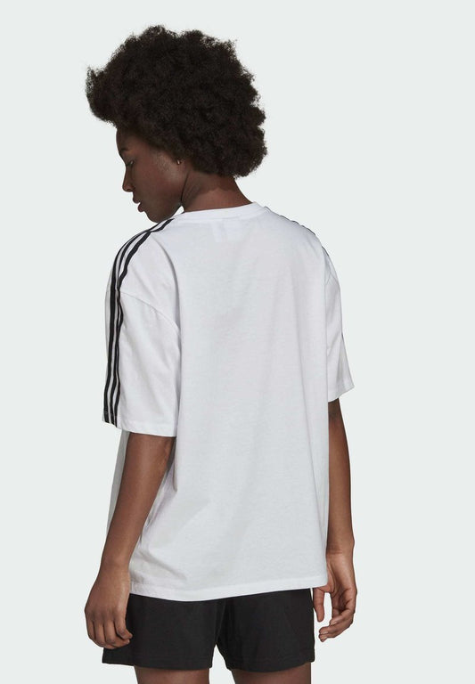Adidas Originals OVERSIZED ADICOLOR RELAXED - T-Shirt Print - White