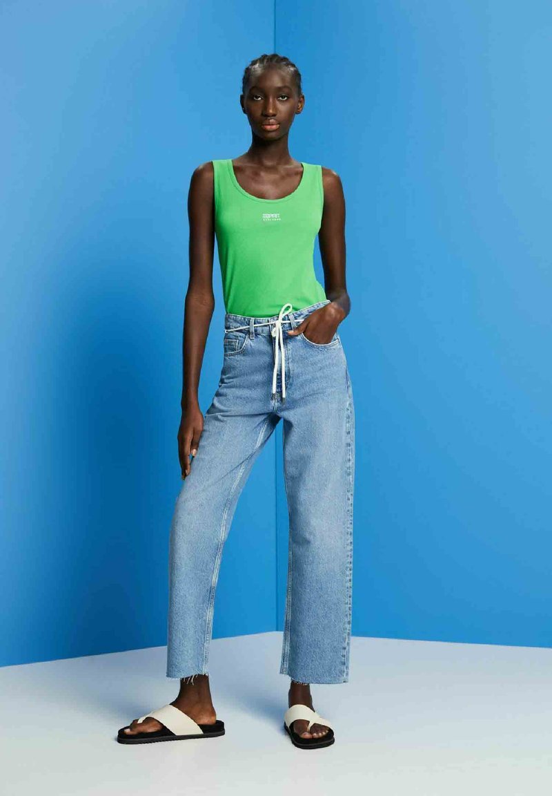 ESPRIT SUS DAD - Jeans Straight Leg - Blue Light Washed